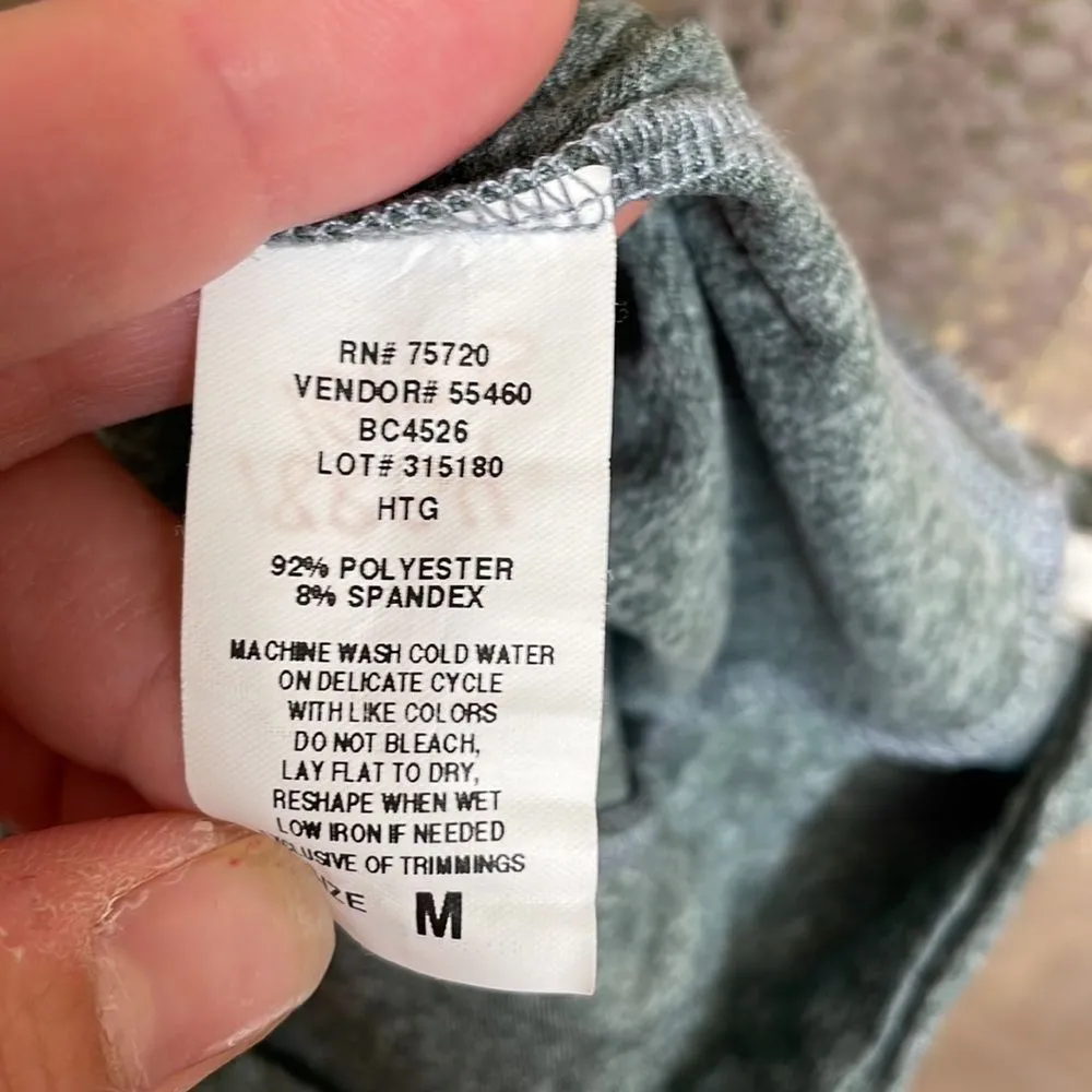 core Heather gray casual/workout leggings, size M - Image 5