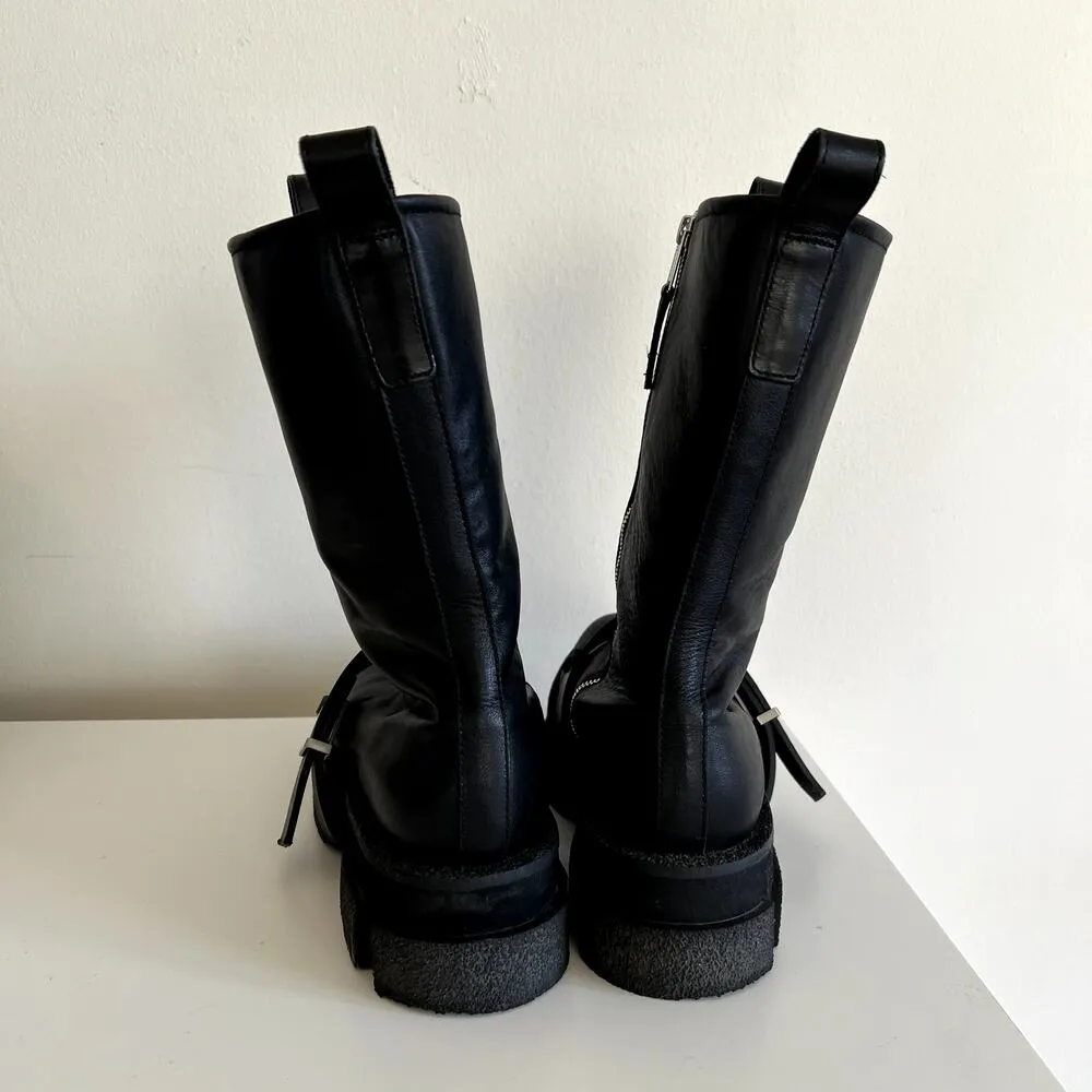 Dion Lee x Both Gao platform work boots black size 41 - Image 3