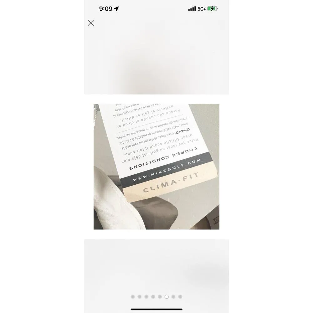 Nike Golf Women’s Lightweight Clima Fit Vest Brown Tan Size Large NWT - Image 5