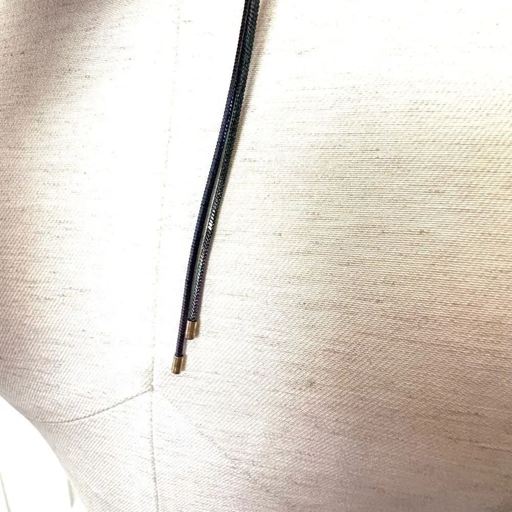 Iridescent multi strand lariat necklace - Image 4