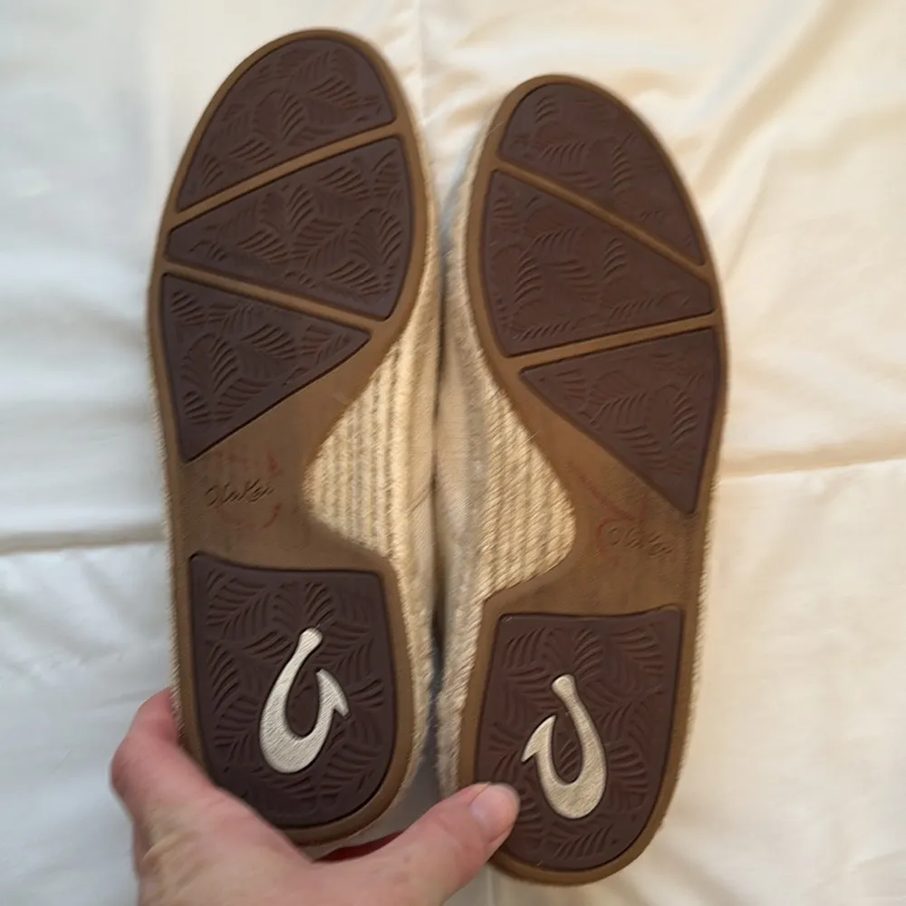 Olukai Women’s Kaula Pa’a Kapa, Size 10 Tan - Image 6