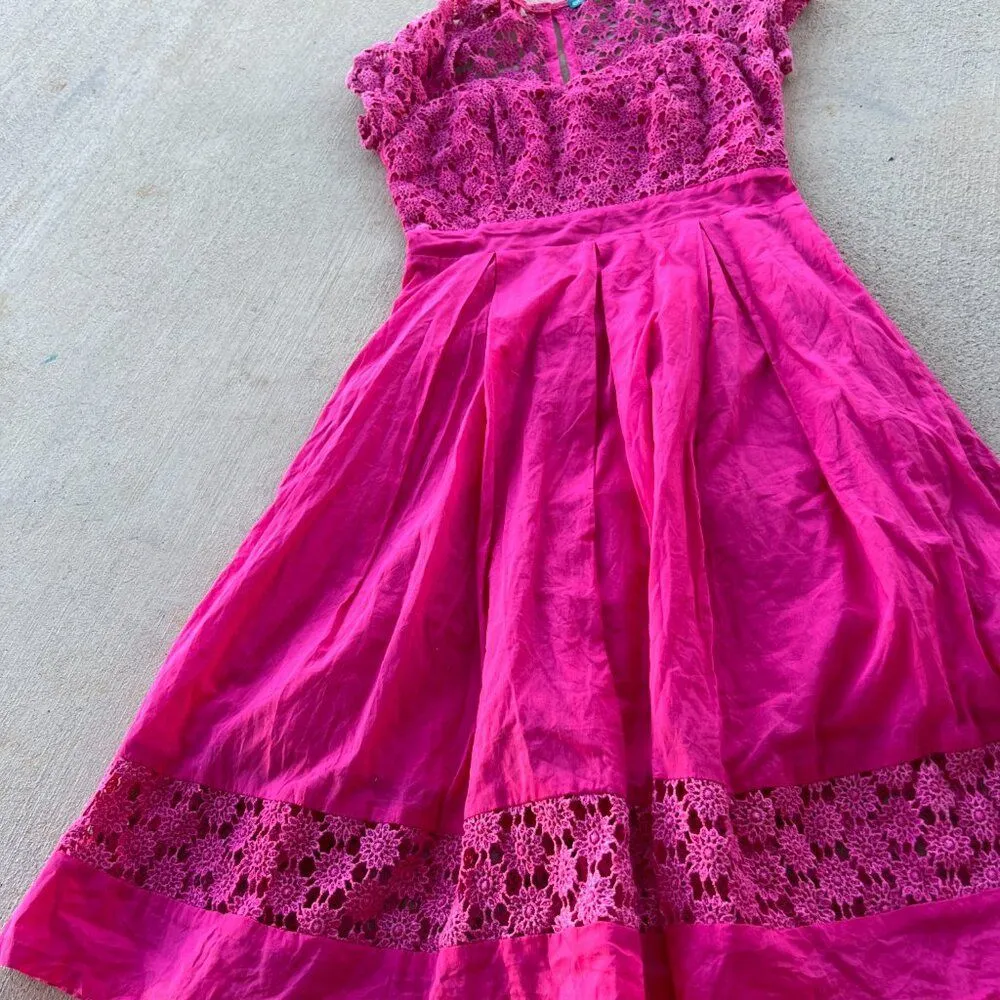 Eucalyptus pink dress size 10 Pink - Image 3