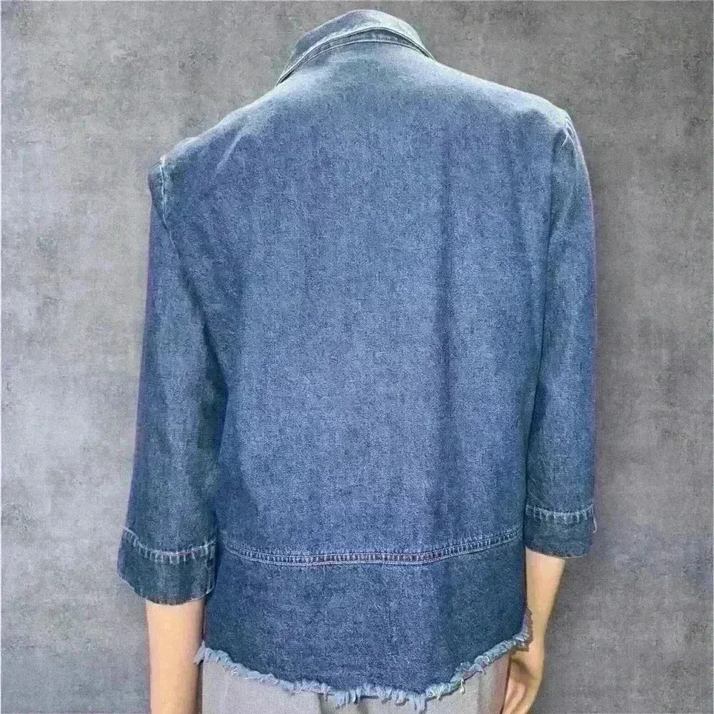 Mountain Lake women's Casuals denim top size S - Image 4