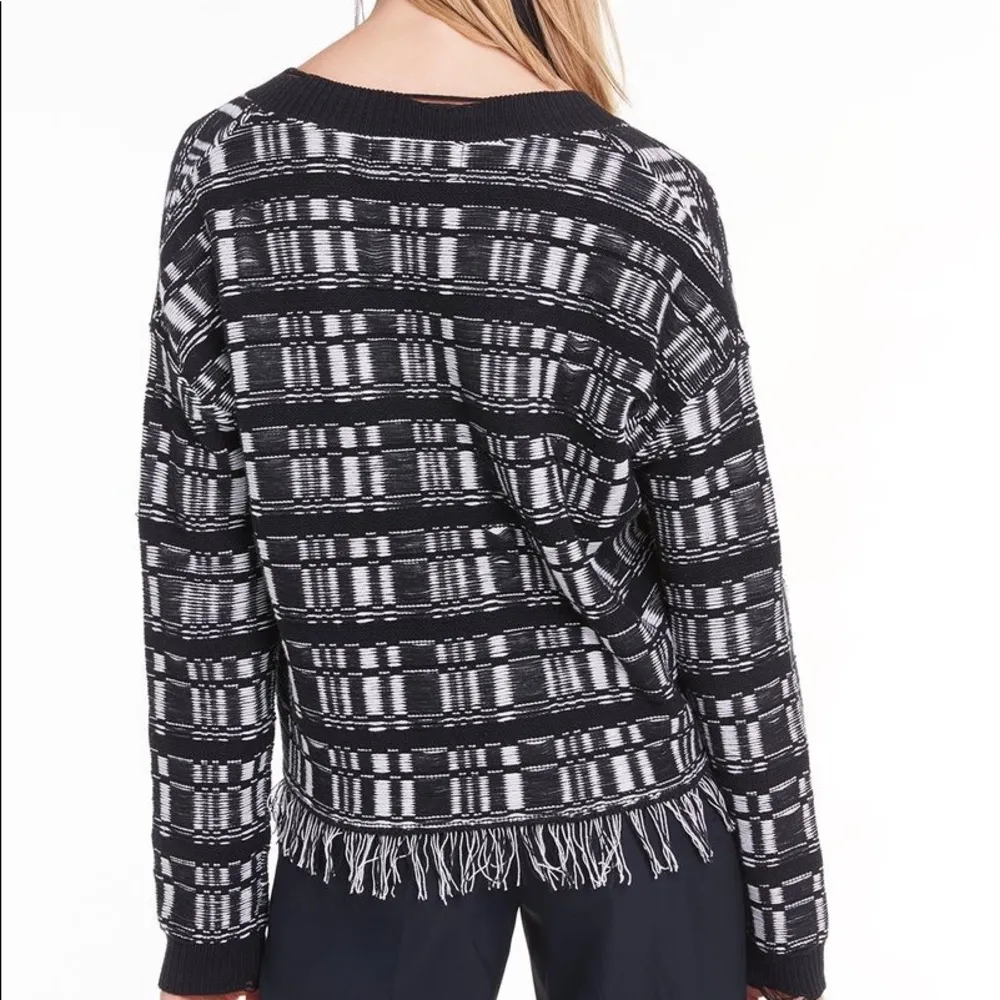 NWOT Wildfox Reverse Plaid Reese Sweater - Image 8