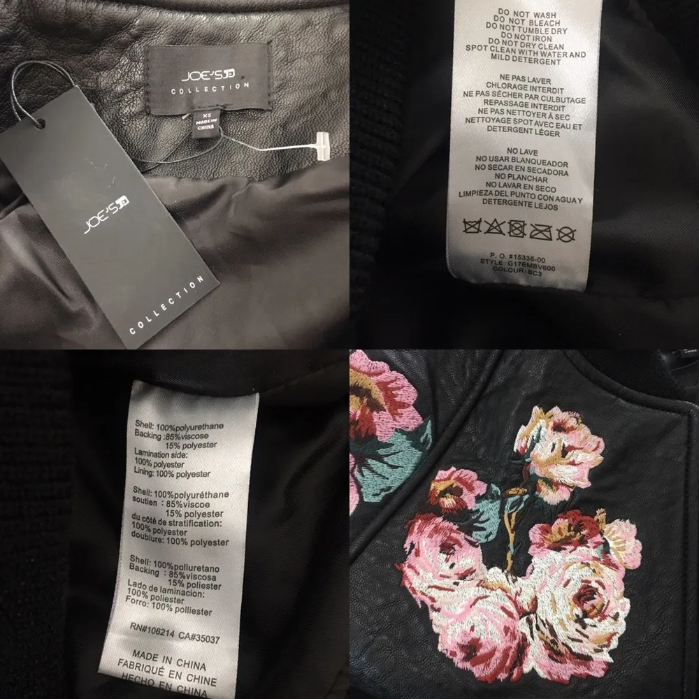 Joe’s Jeans Embroidered Bomber Jacket - Image 8