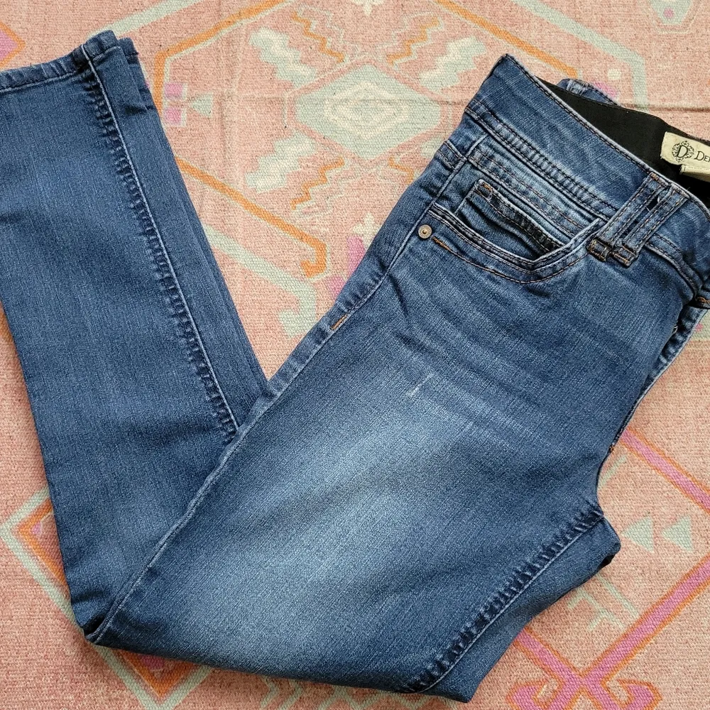 Democracy Ab Technology Crop Ankle Skinny Jeans Size 2 - Image 2