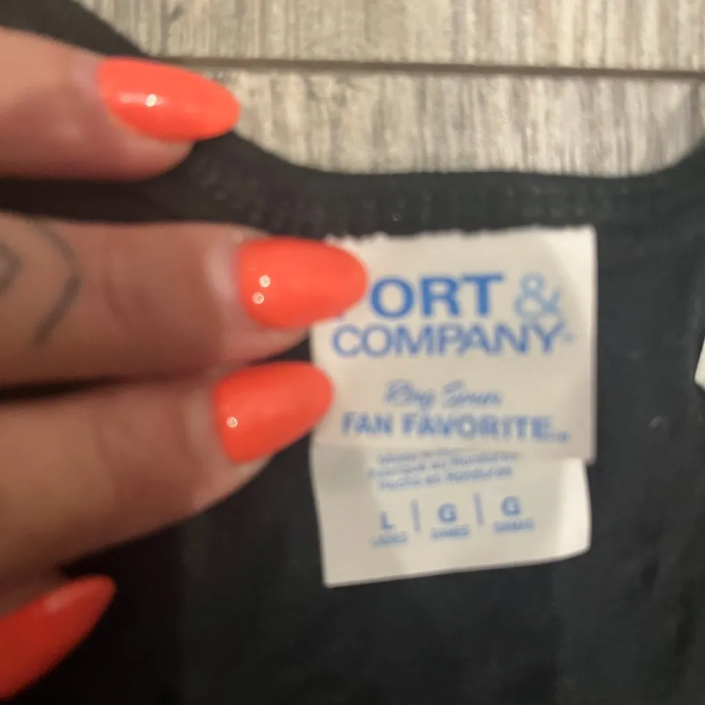 Port & Company Large Womens Tank Black Vanilla is For Ice Cream Funny Shirt - Image 2