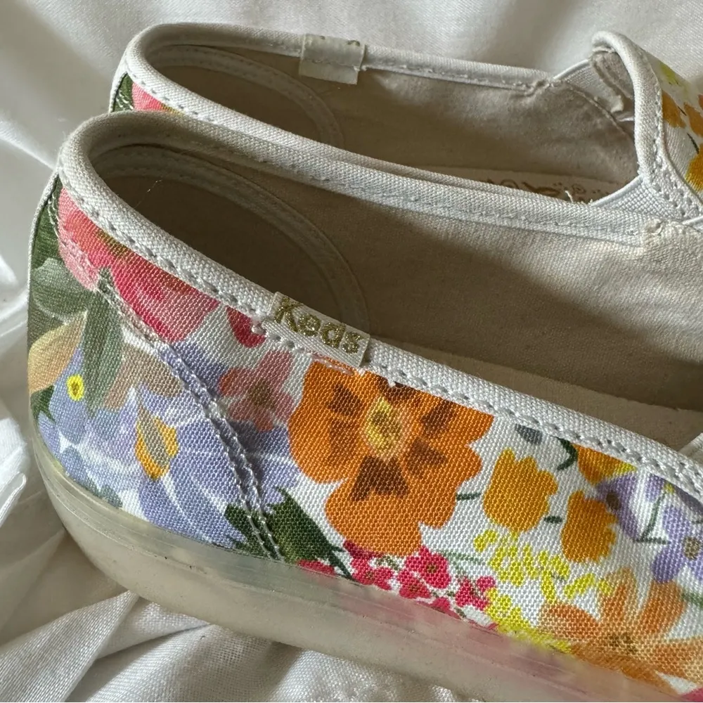 KEDS x RIFLE PAPER CO Women’s Double Decker Marguerite Slip on Sneaker - Image 11