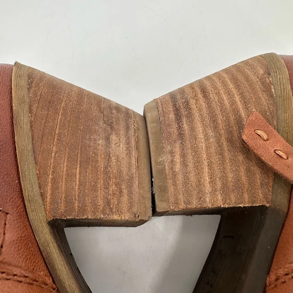 Frye Judith Zip Ankle Bootie‎ Whiskey Cognac Brown Size 7 Double zipper boot - Image 14