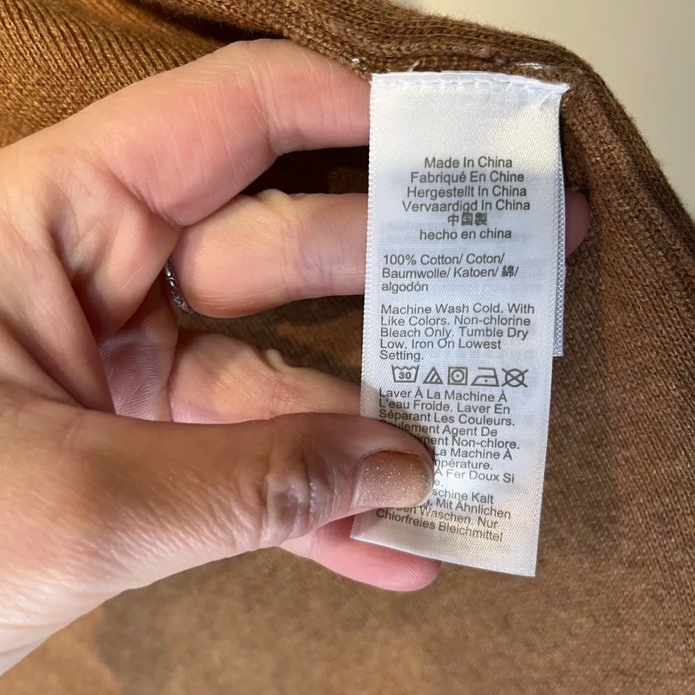 J. Crew Factory NWOT Sweater Blazer Tan X - Image 10