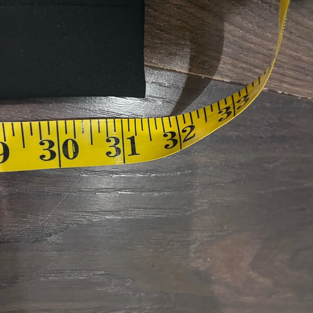 Tory Burch Wool Blend Navy Dress Pants Slim Fit Sz 4 Long 31.5 Inseam - Image 10