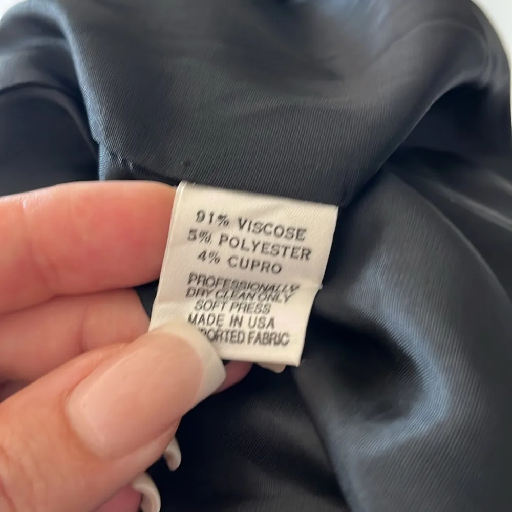 Tamotsu New York Pin Stripes Max Dress Black Size 14 - Image 4