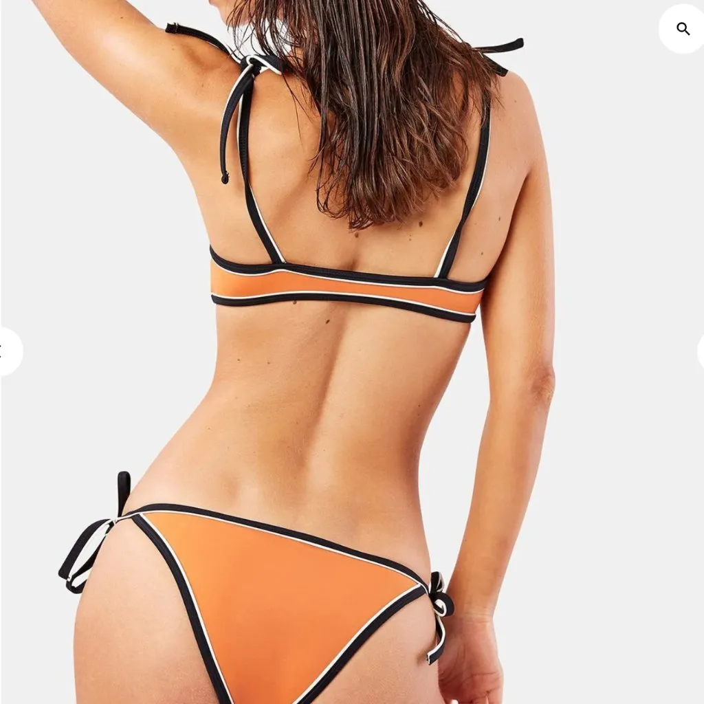 Solid & Striped The Poppy Bikini Top and Bottom Set Size Small $160 - Image 2