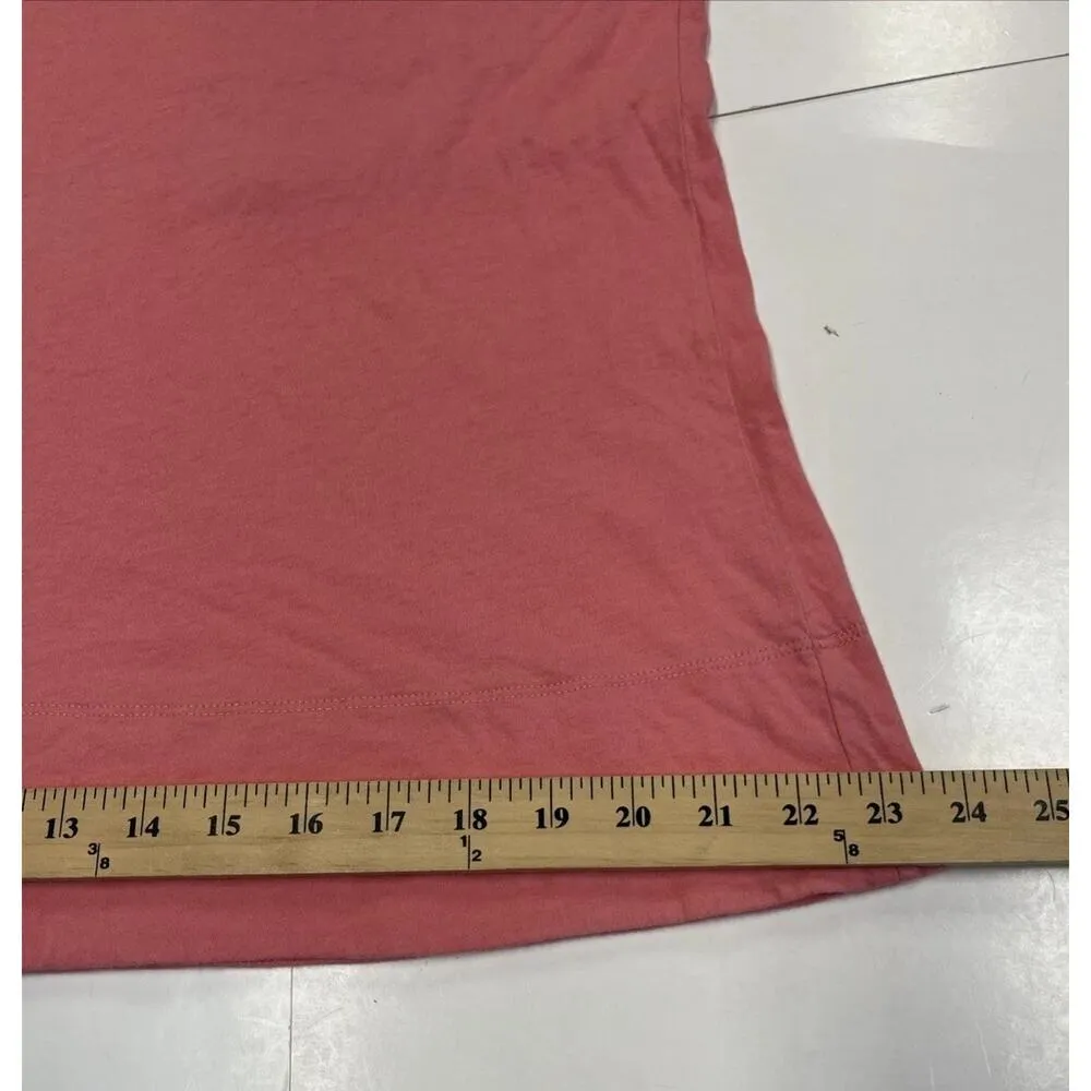 SUNDANCE Womens Coral Orange Embroidered 3/4 Sleeve Blouse L Western Prairie - Image 13