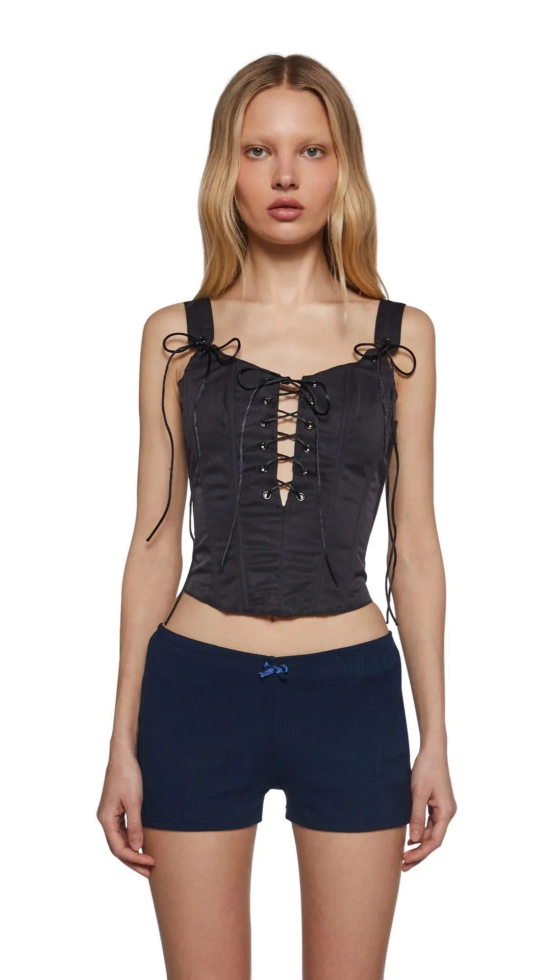 Widow Dolls Kill Forgotten Love Corset Top Size Small ($59) - Image 8