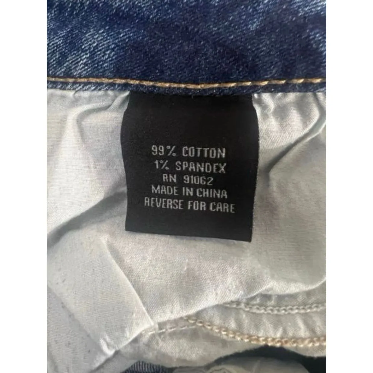 Poetic Justice Shaw Boyfriend Women Jeans 30/32 Blue Gold Sparkling Sequins Size undefined - Image 12