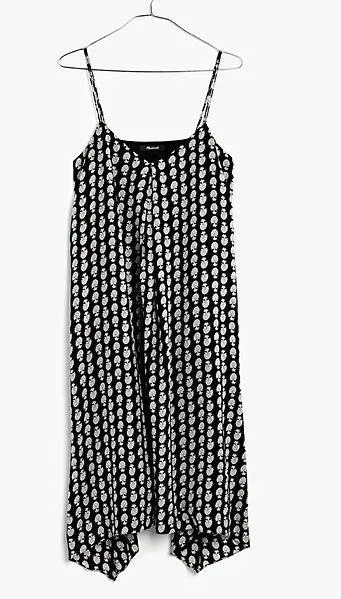 Madewell Bloomstamp Silk Trapeze Cami Dress - Image 2