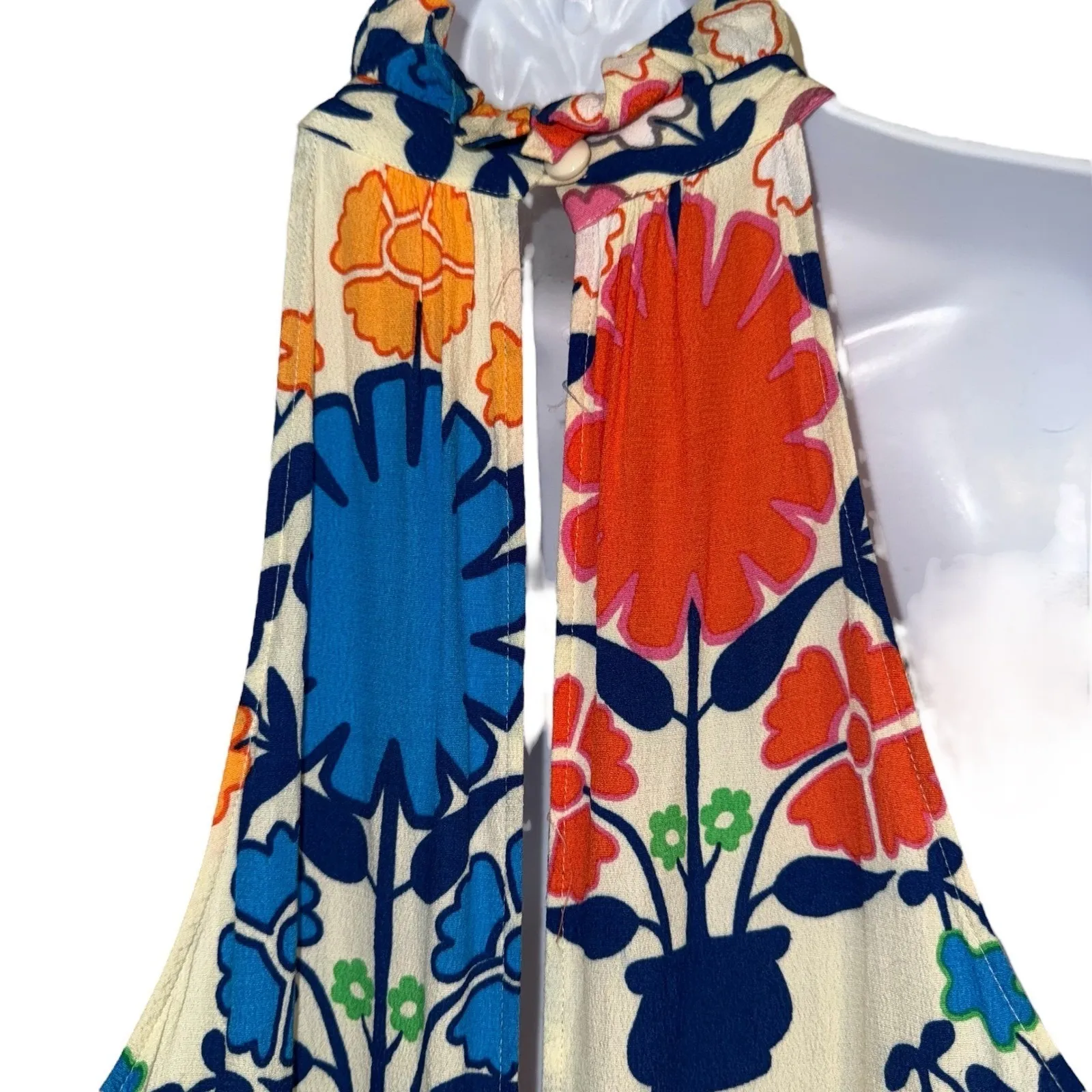 ANTHROPOLOGIE PLENTY BY TRACY REESE Turkish Floral Romper EUC‎ Size Small - Image 9