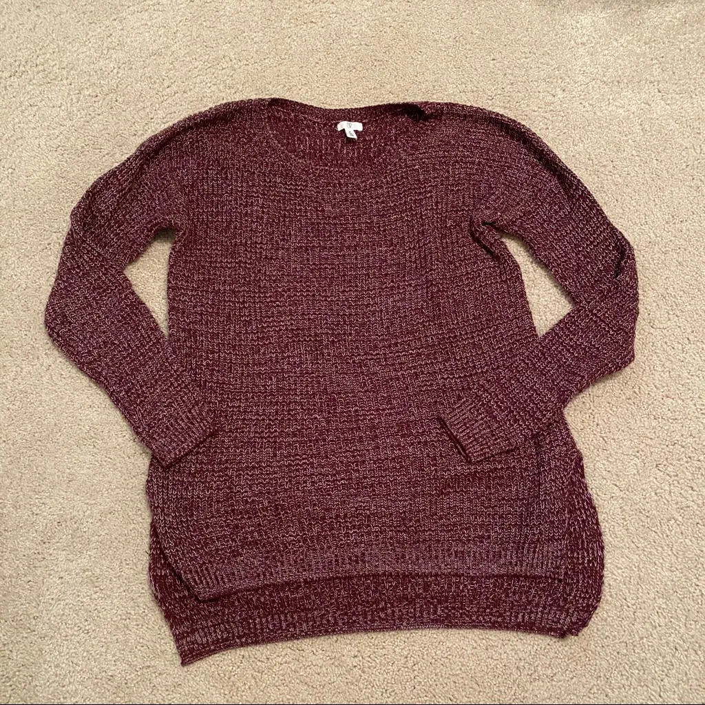 B.P. Marled Split Side Sweater - Image 2