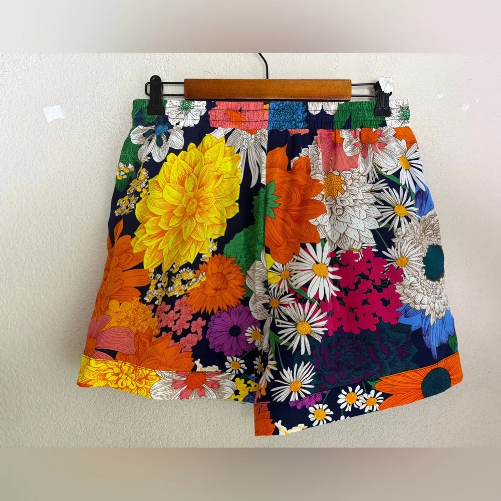 JODIFL NWT  Patchwork Floral Elastic Waist Shorts - Image 6