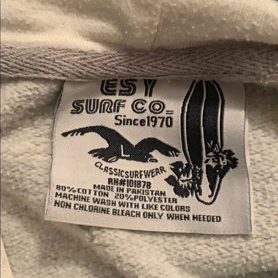 Virginia Beach Sweatshirt Silver Size L - Image 3