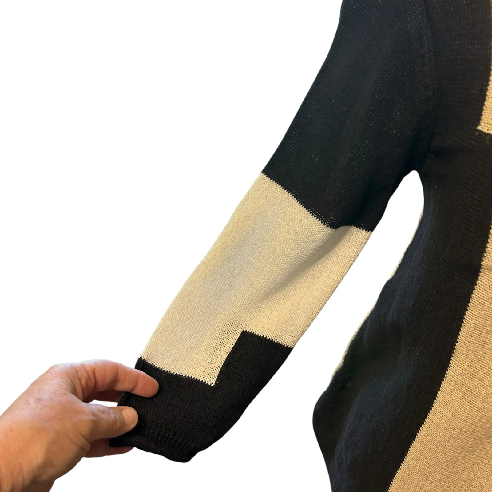 Habitat Clothes to Live in Women's SZ S Artistic Sweater Blouse Shirt Boho Chic - Image 3