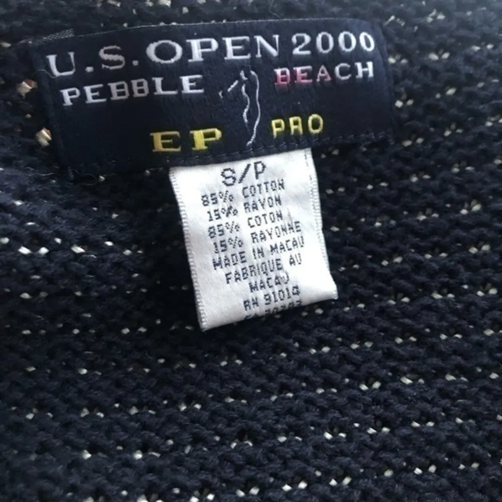 EP Pro U.S Open Pebble Beach Golf Sweater Vest Size S - Image 6