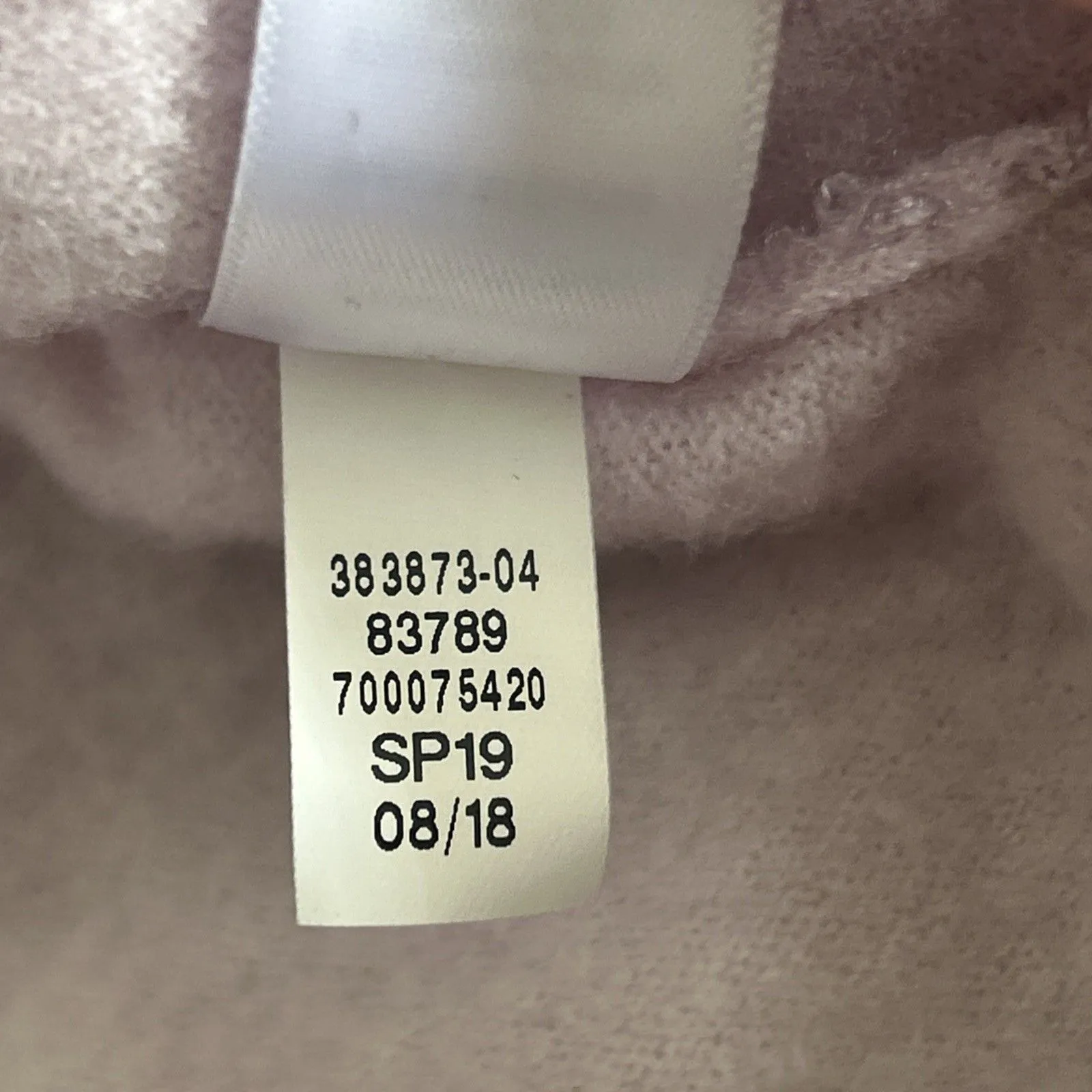 Athleta Sweater Womens Small Transit Merino Wool Pullover Turtleneck Light Pink - Image 6