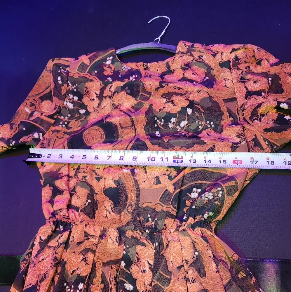 Pellini by Von Bramlett Dress Belted 7/8 Midi - Image 11