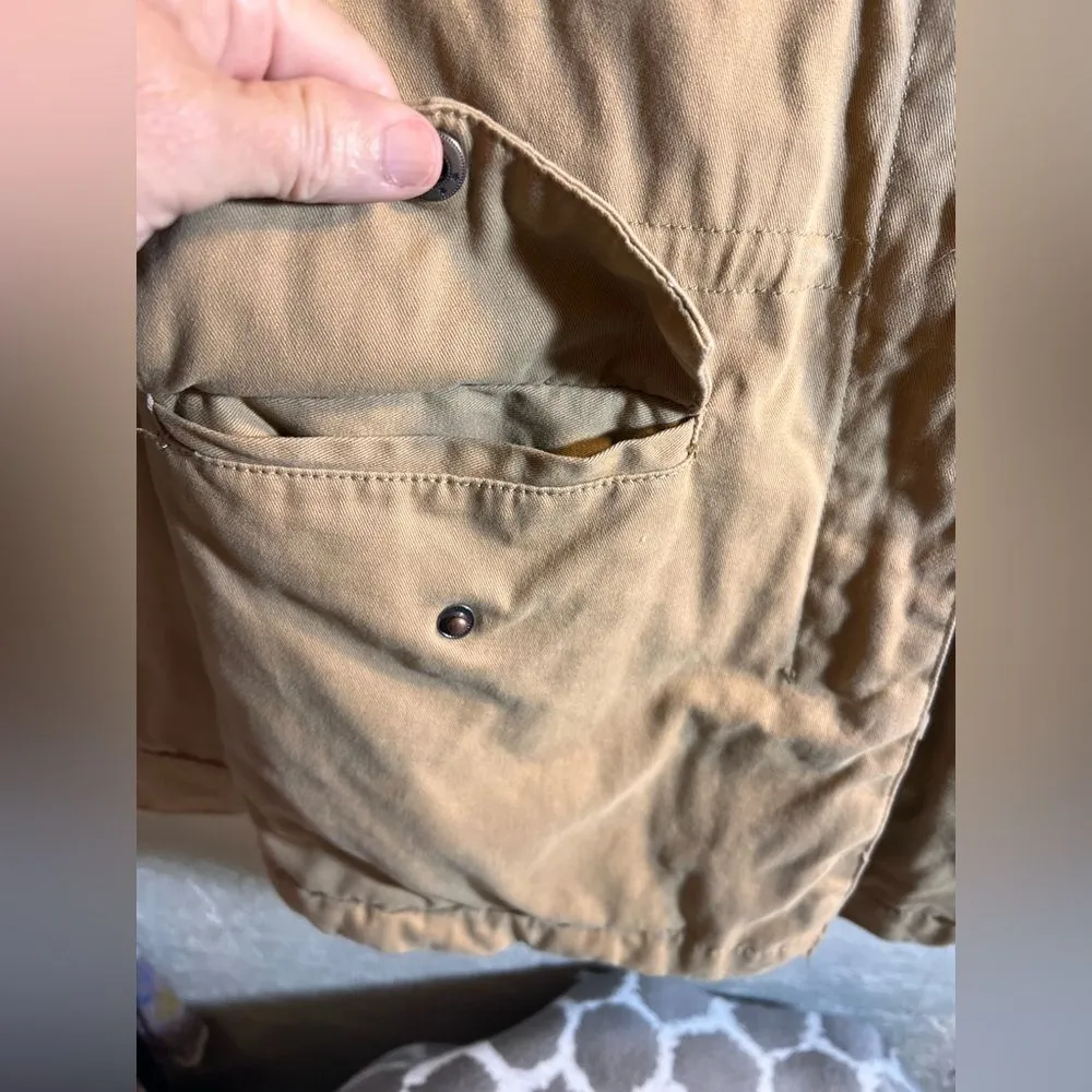 Thread & Supply Camel Utility Jacket M Sherpa lining gorpcore outdoor minimalist - Image 5
