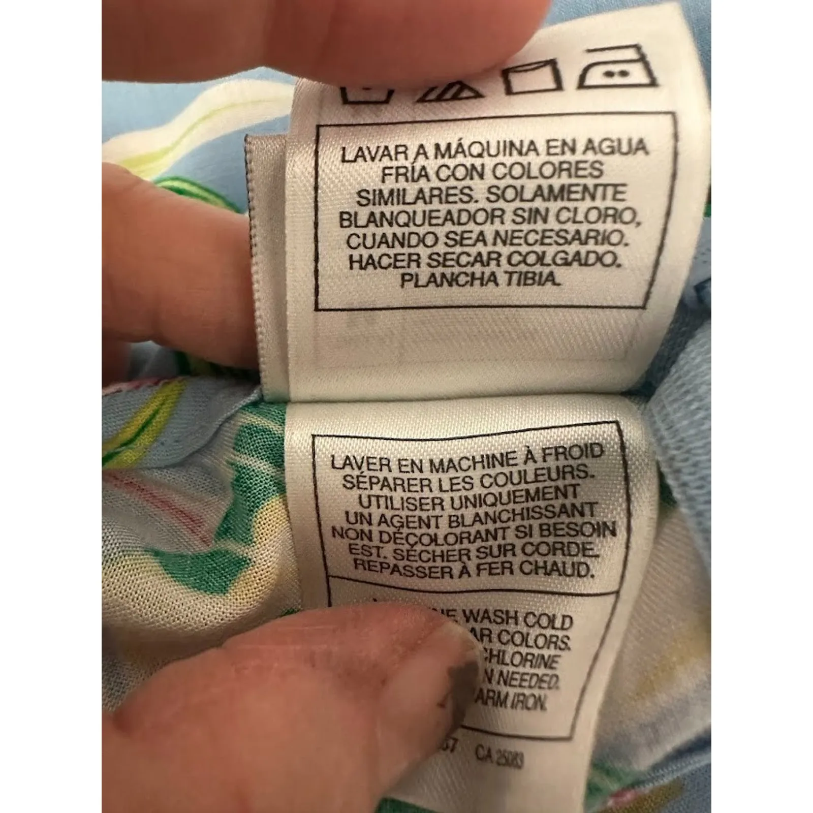 Vintage 90s Disney Store Sleeveless Maxi Dress Med Hawaiian Blue Mickey Minnie - Image 7