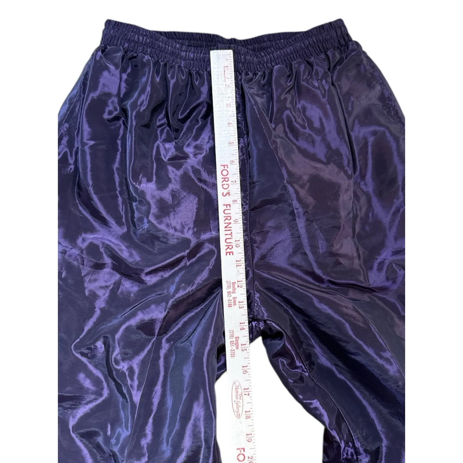 Vintage Outbrook Women's Large 2pc Set Purple Pink Tracksuit Windbreaker New - Image 14