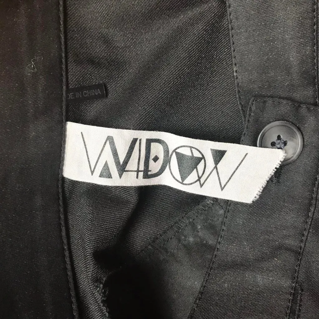 Lip Service Widow Black Real Leather Accent Skinny Pants 25 XS - Image 4