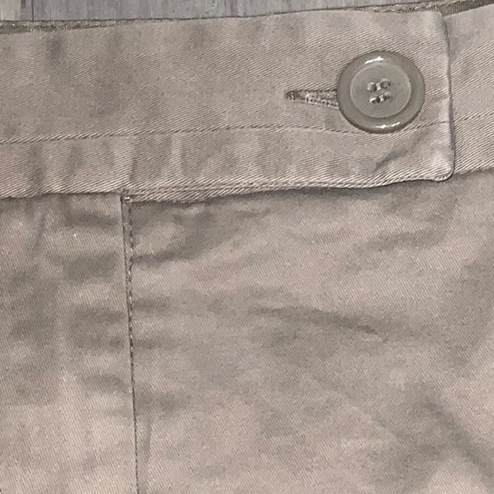 Vintage OutBack Red Cocoa Tan Cotton Blend Flat Front Cuffed Casual Shorts Sz 10 - Image 3