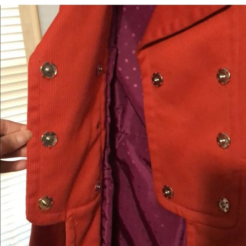 Marc By Marc Jacobs Double Breasted Coat- Size Small - Image 6