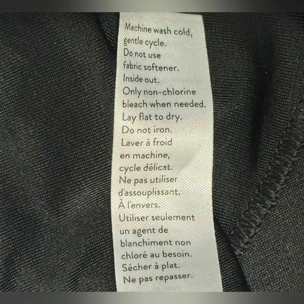 SPANX leather like jogger noir black - Image 10