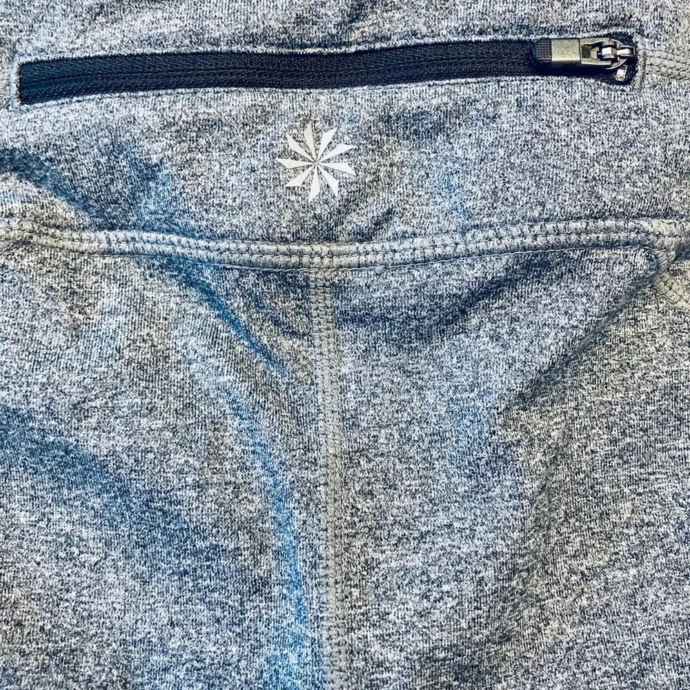 Athleta Work It Out Capri Gym‎ Pants Gray ST - Image 5