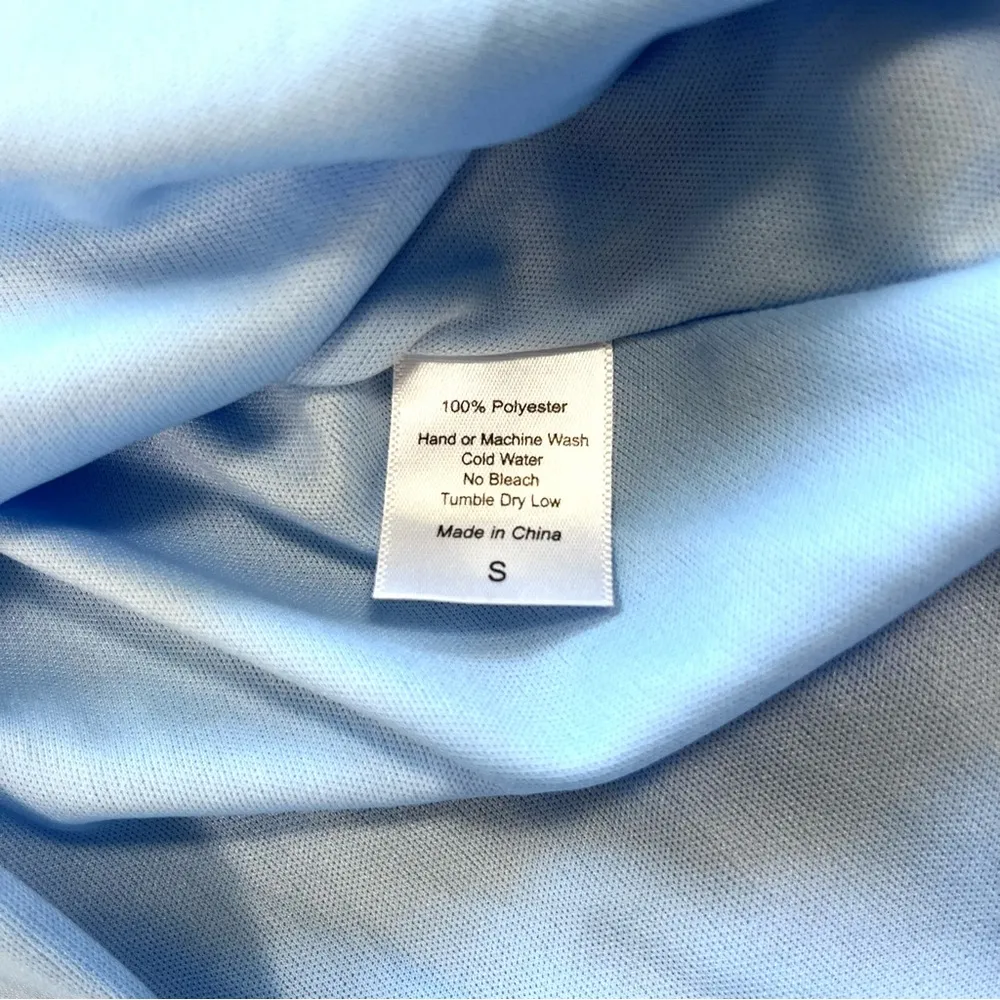 Lucy in the Sky Neia Puff Sleeve Babydoll Ruffle Mini Dress Small - Image 14