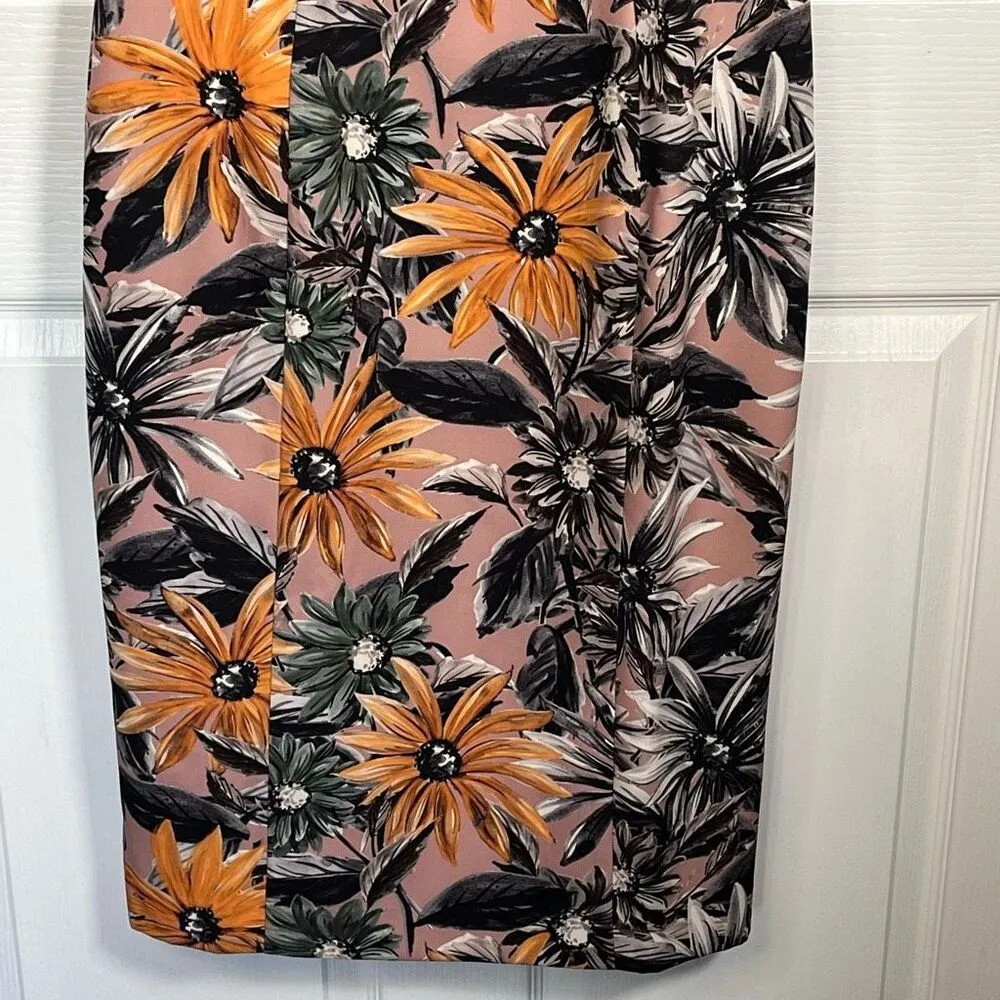 Anthropologie Black Halo Aurora Floral Sheath Dress Sz 12 NWT - Image 5