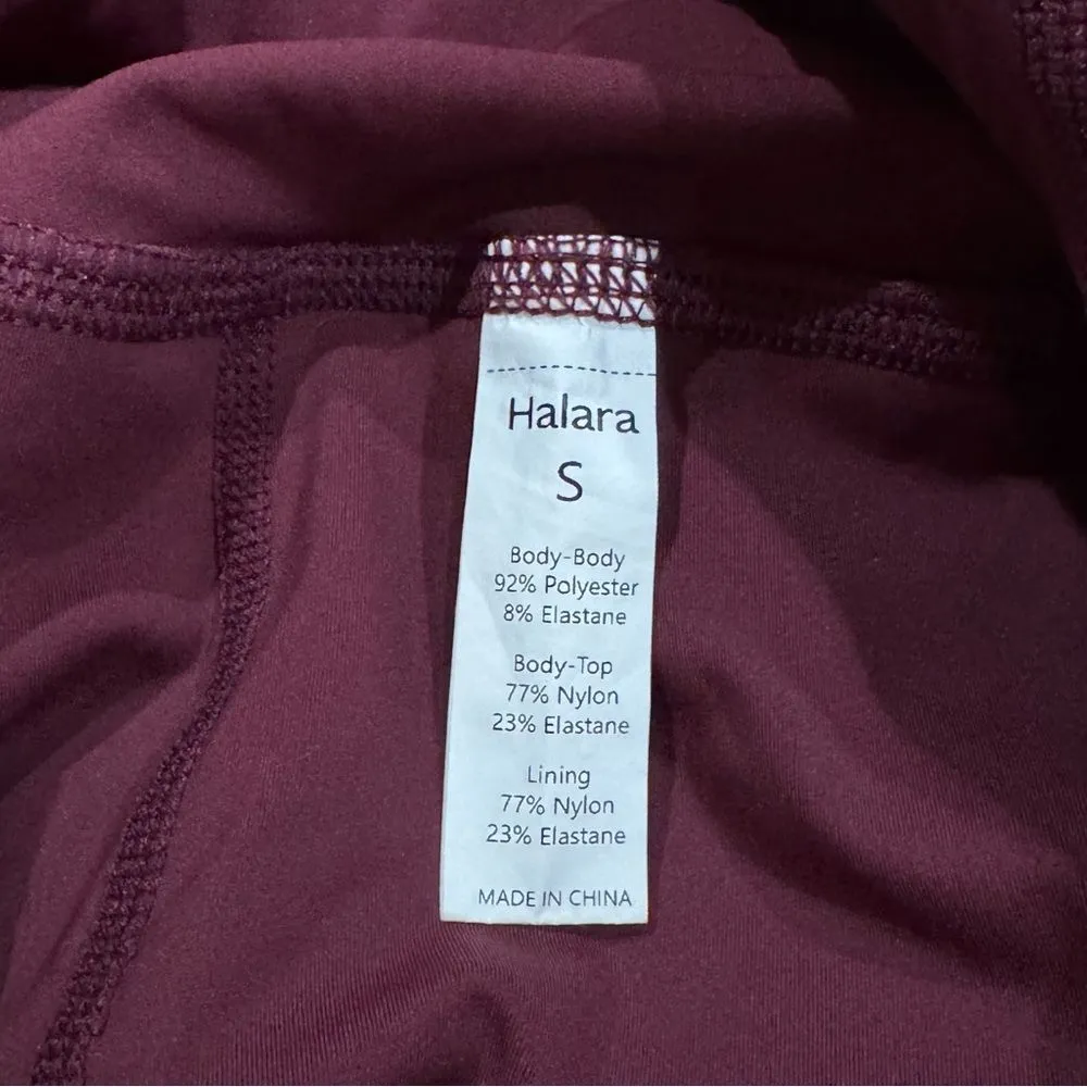 Halara Breezeful High Waisted Crossover Pocket 2-in-1 Yoga Shorts Women’s Small - Image 3