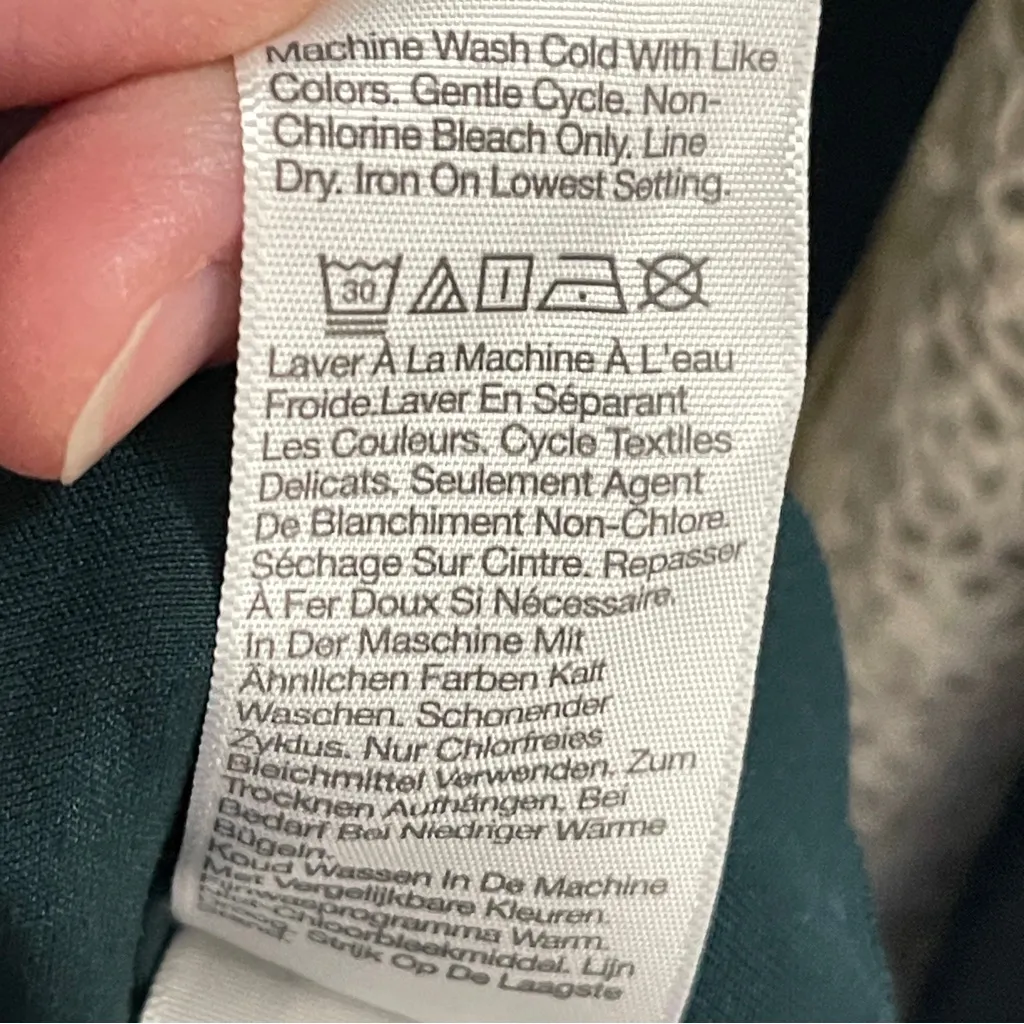 MADEWELL Long Bell Sleeve Satin Shift Dress in Smoky Spruce, Medium - Image 13