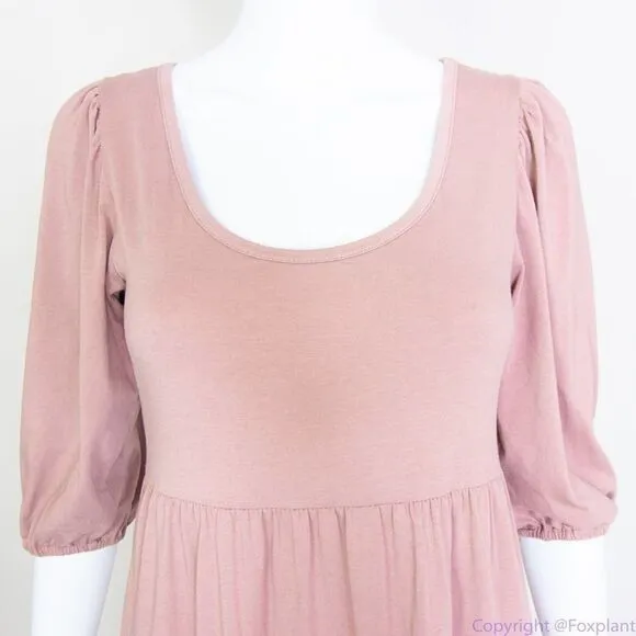 Anthropologie See You Monday baby doll scoop‎ neck half sleeve dress, size M - Image 4