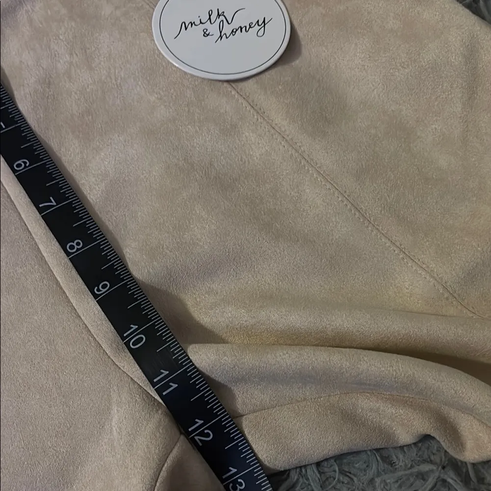 Milk & Honey Beige Pants Tan Size L - Image 3