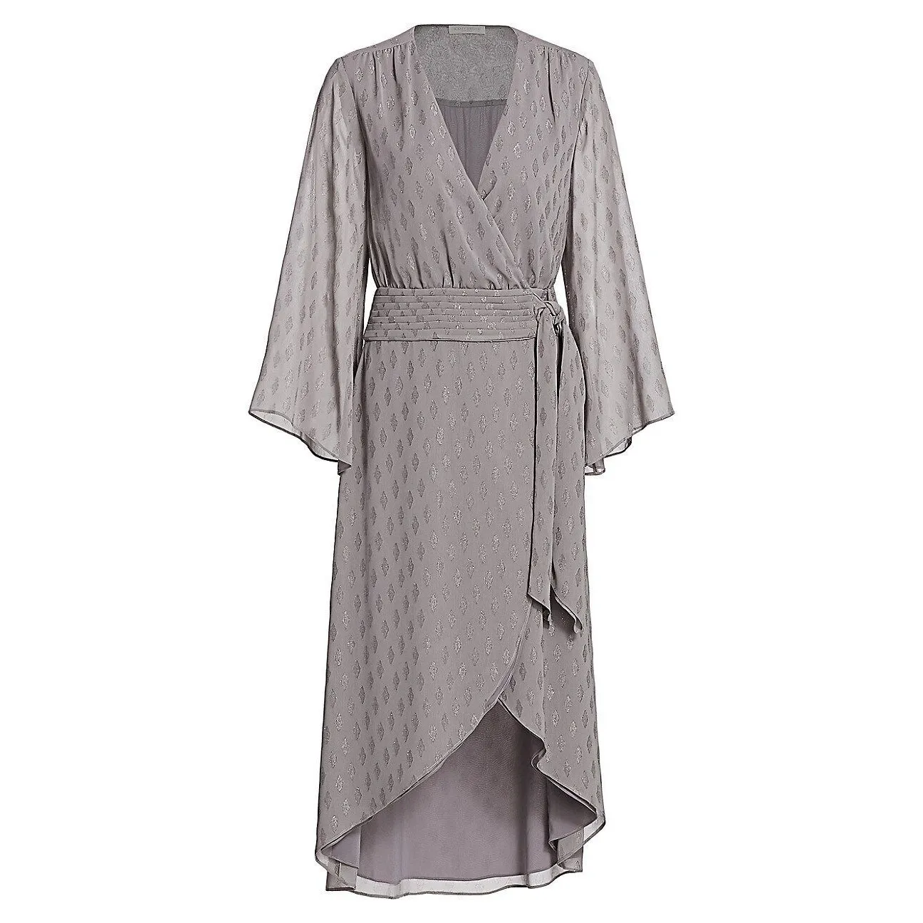 RAMY BROOK Julie Diamond Faux Wrap Midi Dress Size 2 New with Tags‎ - Image 5