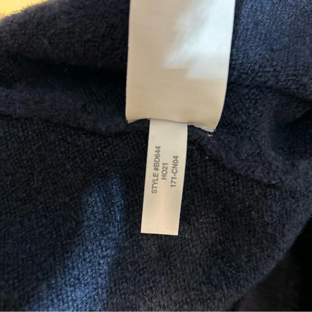 J. Crew Sweater Pants with Geometric Knit Print Merino Wool Alpaca Blend Small - Image 7