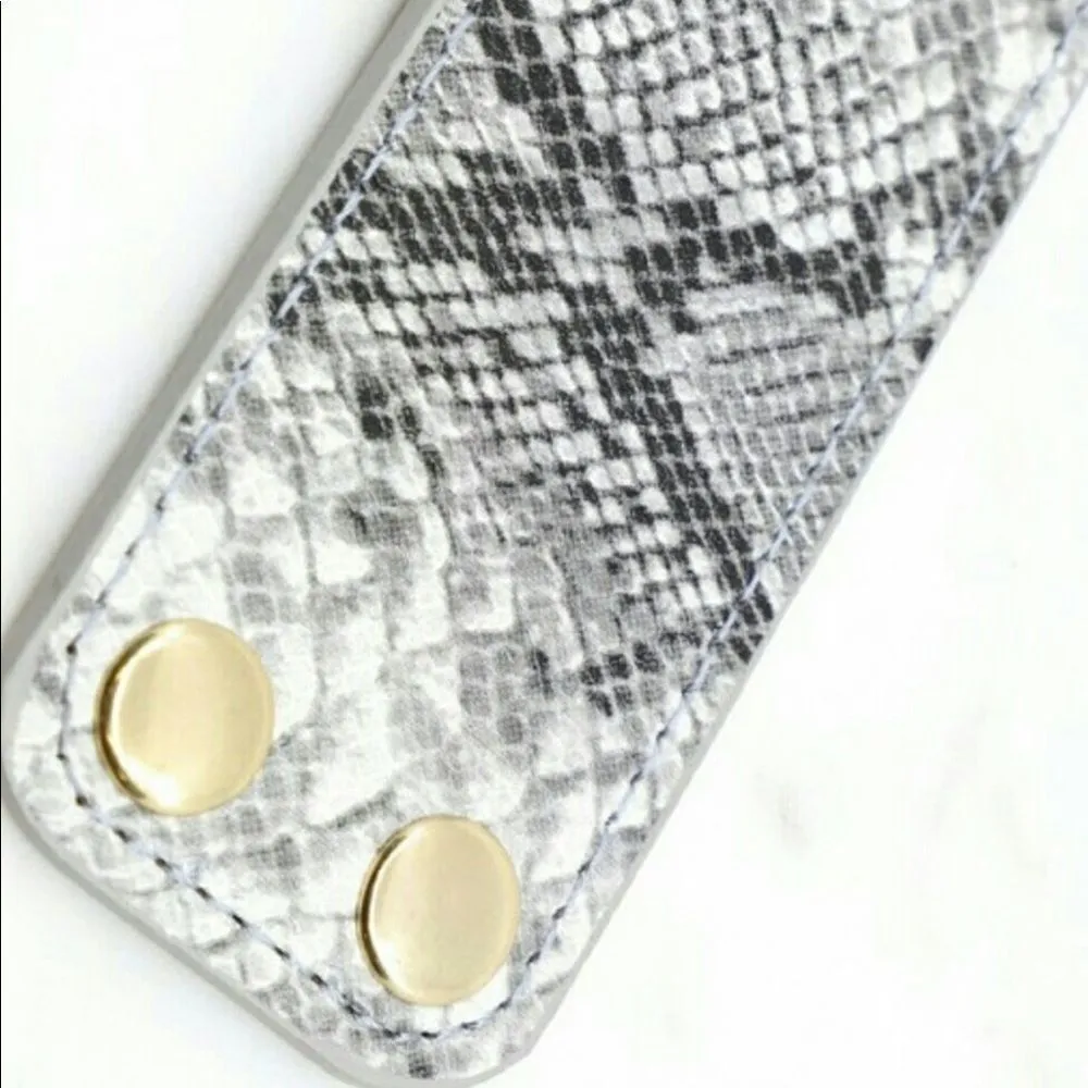 Faux snakeskin bracelet, one size fits most 7”. - Image 6