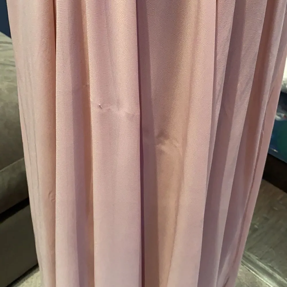 Women’s Pink Full Length Strapless Prom Party Dress S NWT **READ DESCRIPTION Pink - Image 12