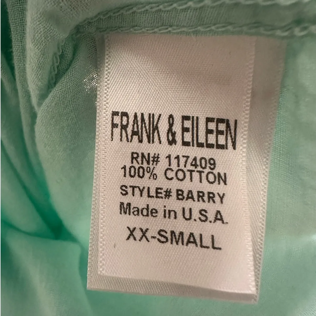 Frank & Eileen Barry Cotton Blouse - Image 9