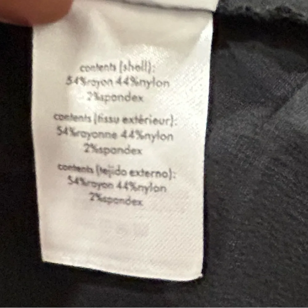 WeWoreWhat Plunging V Neck Long Sleeve Peasant Midi Dress Black Size M - Image 6