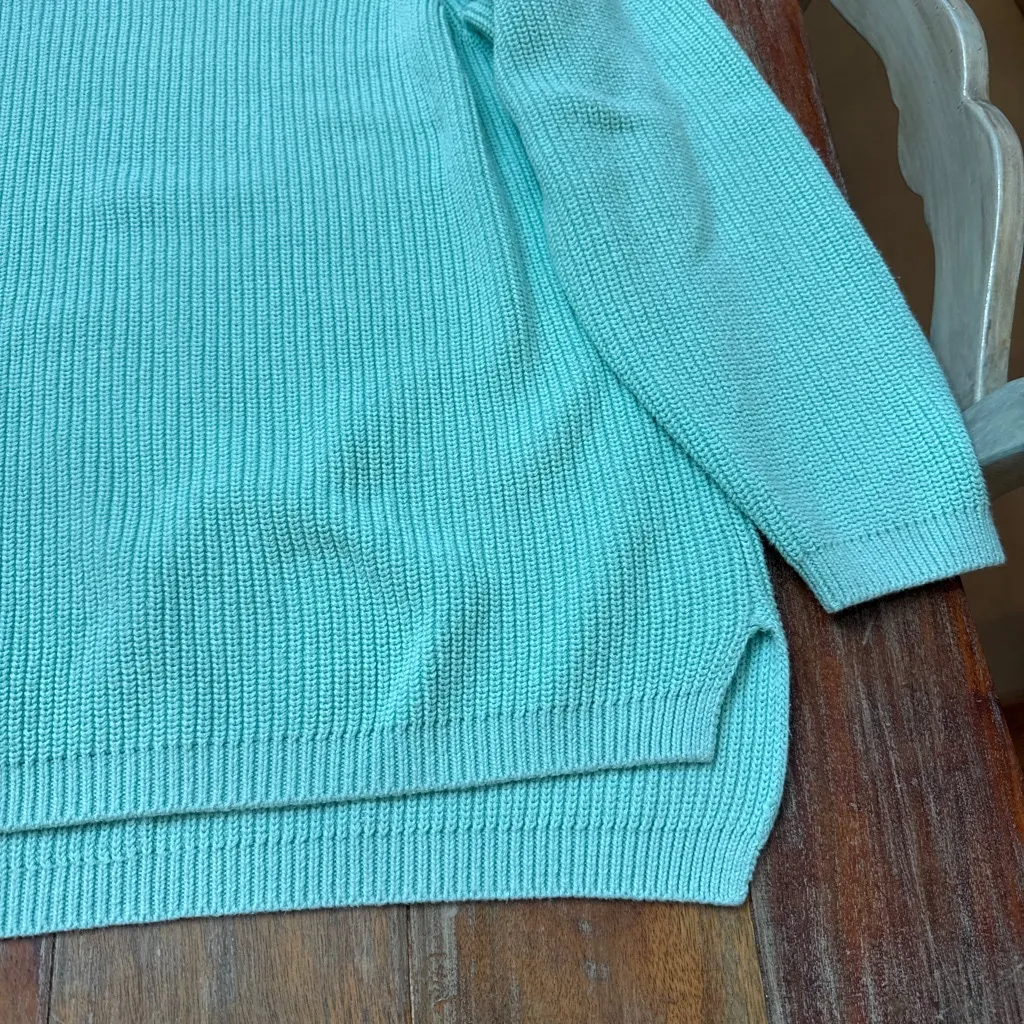 Women's Crown & Ivy Seafoam Green Crew Neck Sweater XXL - Image 6